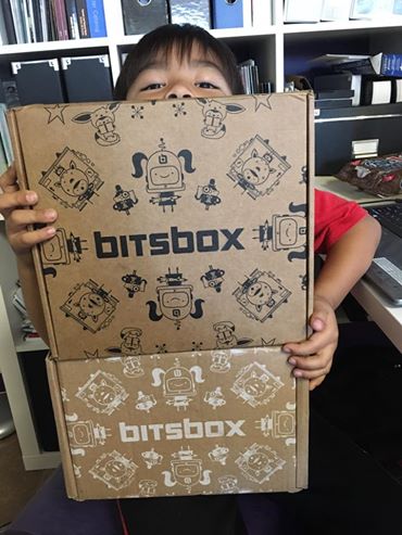 Kids showing Bitsbox